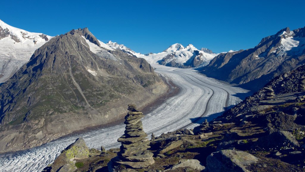 Aletsch Glacier (UNESCO Site), Valais, Switzerland